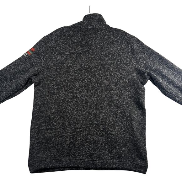 Stormtech Performance LS Full Zip Soft Heathered Grey Fleece Jacket Mens Large - Picture 6 of 16